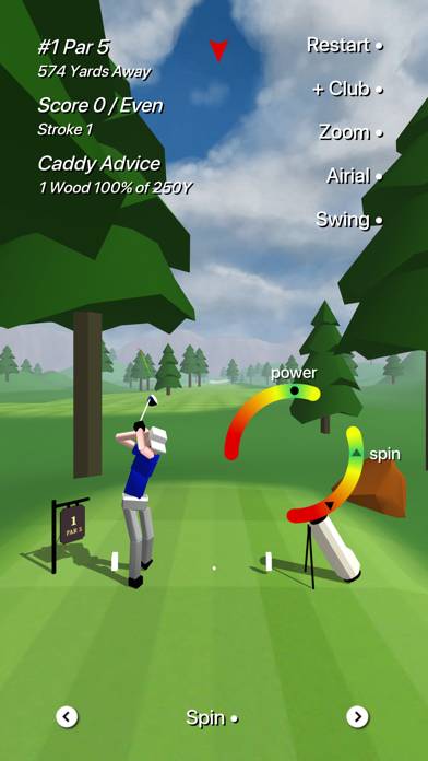 Speedy Golf captura de pantalla