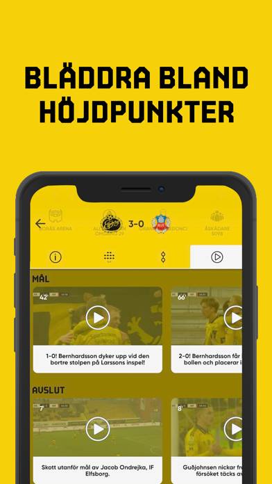 IF Elfsborg Live App skärmdump #4