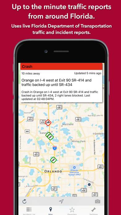 Florida Roads Traffic App screenshot #1