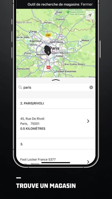 Foot Locker Schermata dell'app