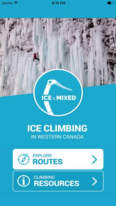 Ice and Mixed: Western Canada App screenshot #1