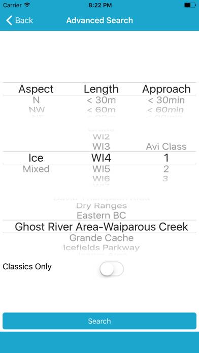 Ice and Mixed: Western Canada App screenshot #3