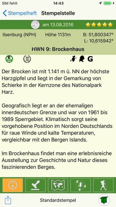 Harzer Wandernadel App-Screenshot #2