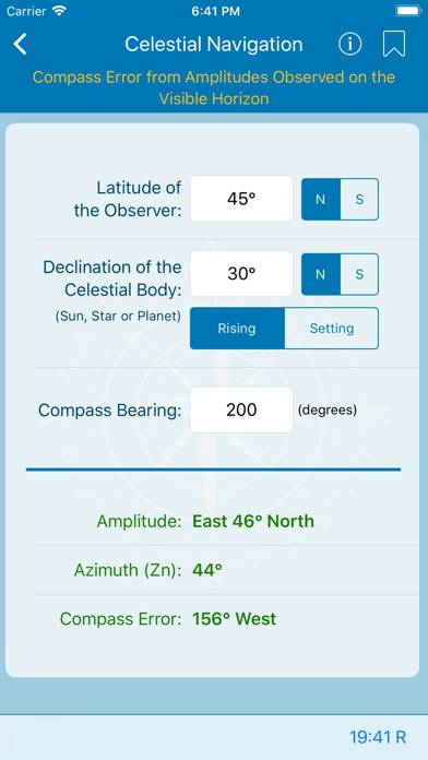 Nautical Calculator App screenshot #1