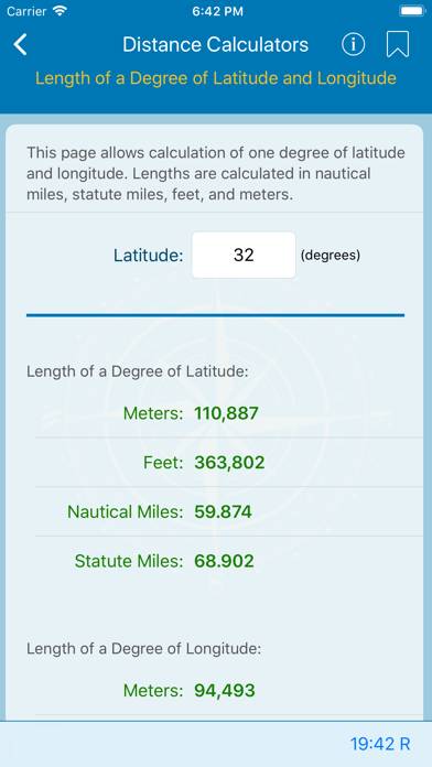 Nautical Calculator App screenshot #3