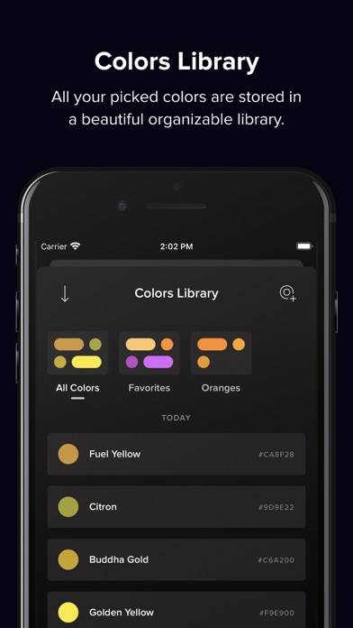 Cone: Color Picker & Pantone Schermata dell'app #2