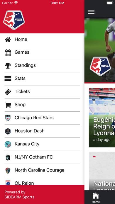 National Women's Soccer League App screenshot #2