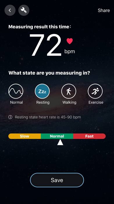 Heart Rate Pro-Health Monitor Captura de pantalla de la aplicación #3