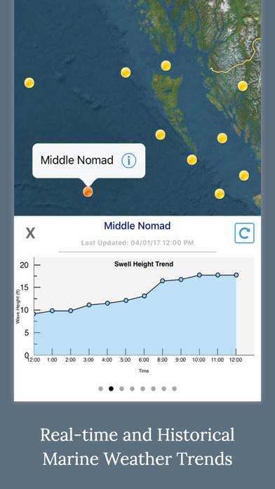 Canada Marine Weather Forecast Capture d'écran de l'application #2