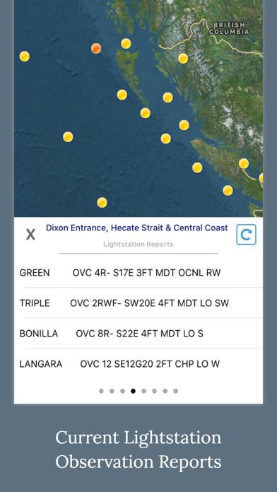 Canada Marine Weather Forecast Capture d'écran de l'application #4