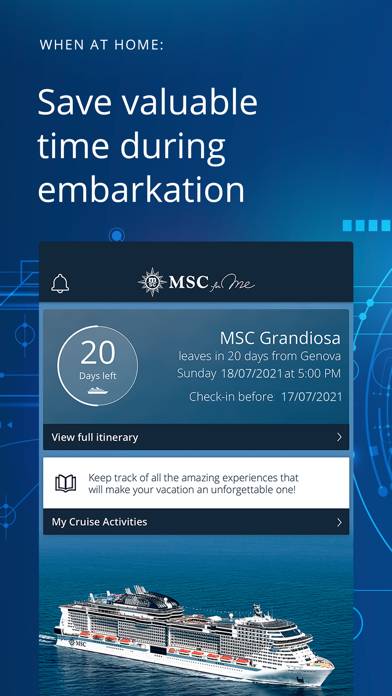 MSC for Me Captura de pantalla de la aplicación #4