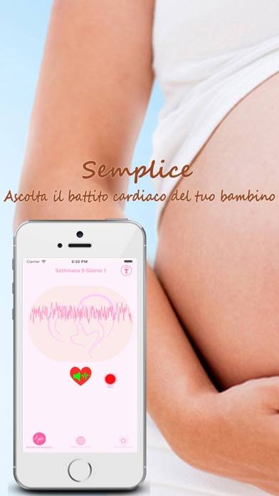 Baby Heartbeat Listener Schermata dell'app #1