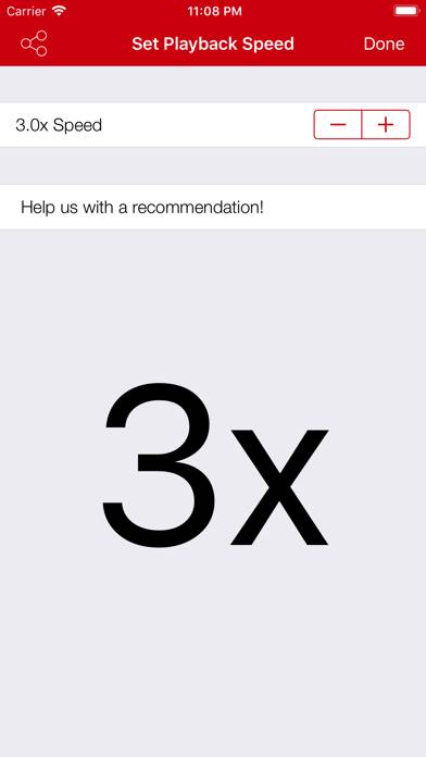 Video Speed Up & Down, Playbex Captura de pantalla de la aplicación #2