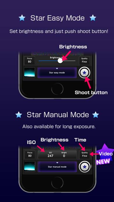 Stars Full Camera Captura de pantalla de la aplicación #3