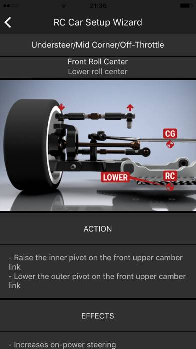 RC Car SetUp Wizard App screenshot #1