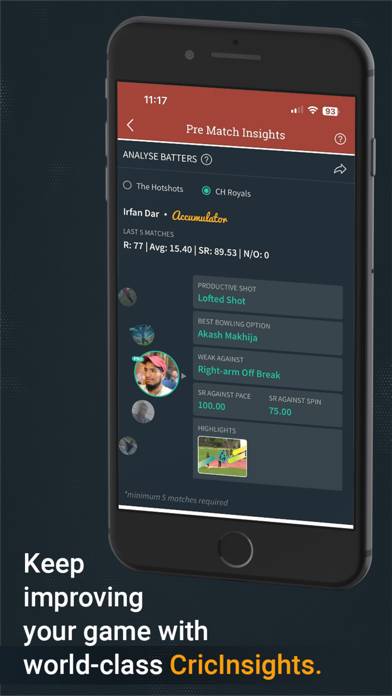 CricHeroes-Cricket Scoring App Uygulama ekran görüntüsü #6
