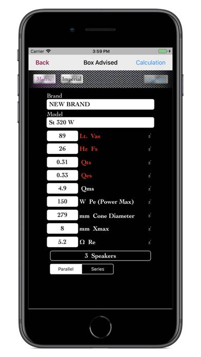 BassBox Reflex Pro App-Screenshot #2