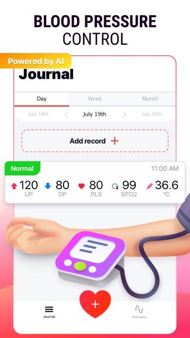 Heart Rate: Pulse Monitor Ecg Schermata dell'app #2