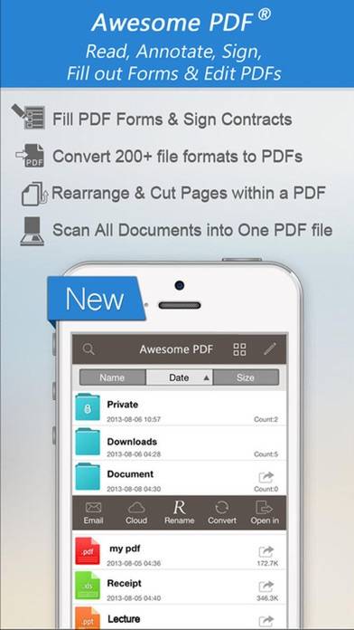 PDF Editor Pro : Create, Edit, Annotate & Sign PDF Captura de pantalla de la aplicación #1