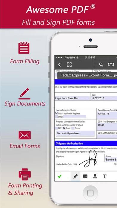 PDF Editor Pro : Create, Edit, Annotate & Sign PDF Captura de pantalla de la aplicación #2