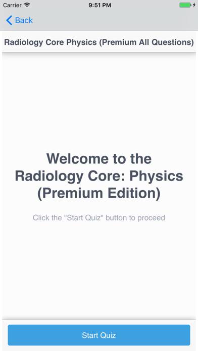 Radiology Core: Physics Plus App screenshot #1