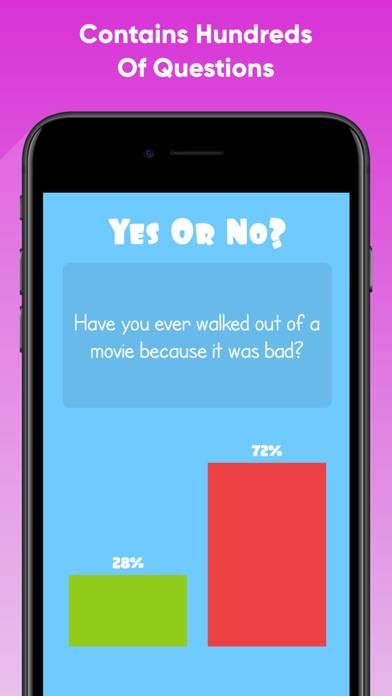 Yes Or No? - Questions Game immagine dello schermo