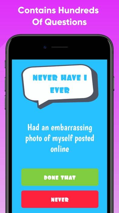 Never Have I Ever : Party Game App screenshot #1