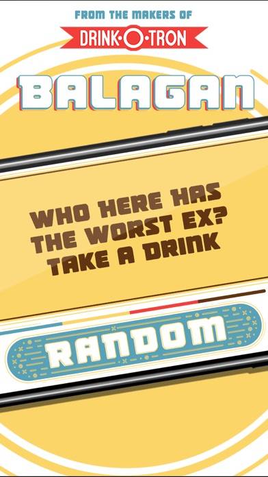 Balagan: Party & Drinking Game App screenshot #1