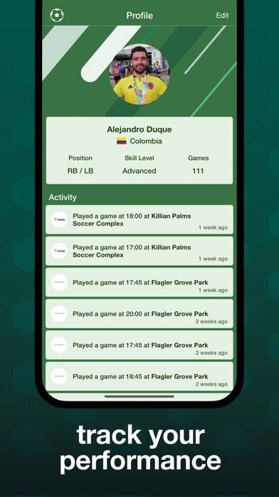 Plei | Pick Up Soccer App screenshot