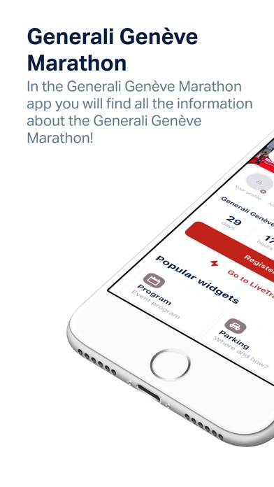 Generali Genève Marathon Captura de pantalla de la aplicación #1