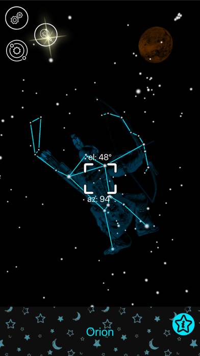 Star Map Tracker: Stargazing Captura de pantalla de la aplicación #2