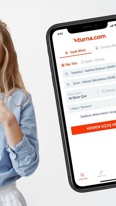 Turna App screenshot