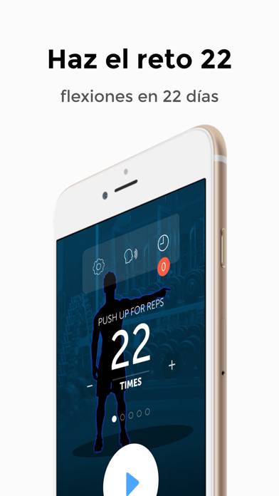 22 Pushups Captura de pantalla de la aplicación #1
