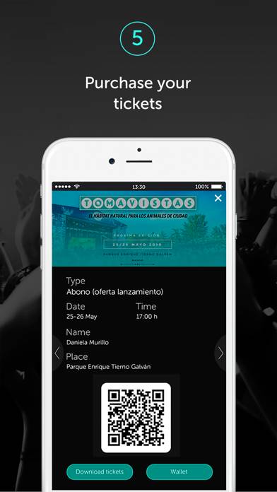 Wegow: Concerts & Festivals Captura de pantalla de la aplicación #5