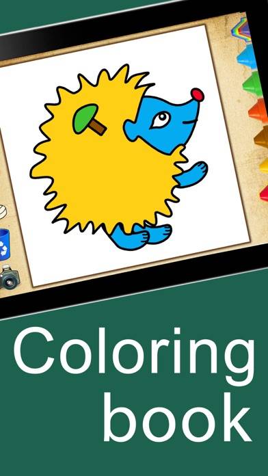 Coloring book : kids games for boys & girls apps screenshot