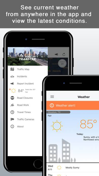 Houston TranStar App screenshot