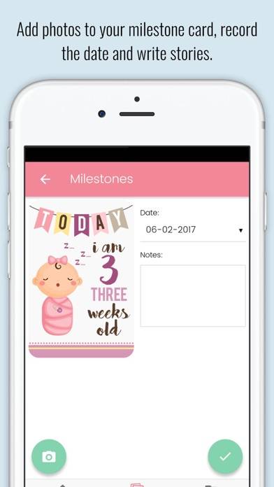 Baby Milestone Cards Capture d'écran de l'application #5