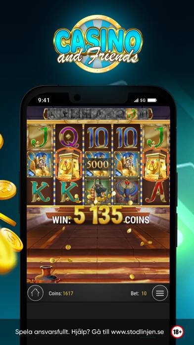Casino & Friends Slots Spel! App skärmdump #6