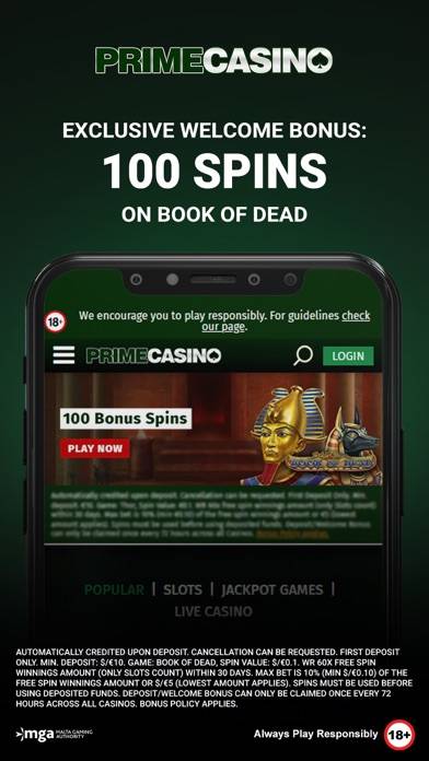 Prime Casino: Slots & Juegos captura de pantalla