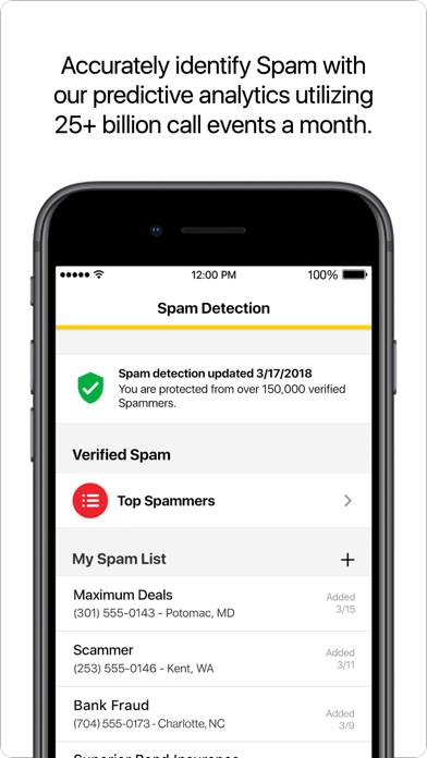 Sprint Call Screener App screenshot #2