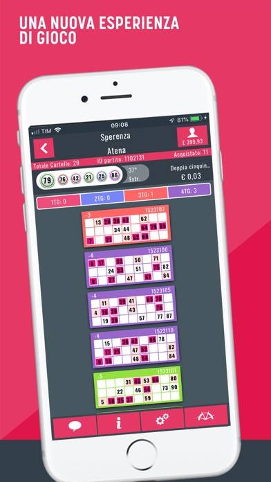 SNAI Bingo Schermata dell'app #3