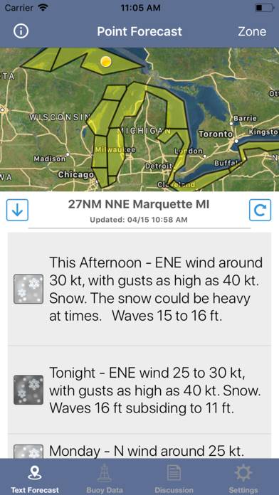 Great Lakes Boating Weather App screenshot #6