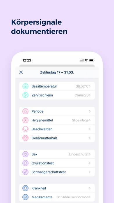 Ovy | Deine Zyklus Medizin App App-Screenshot #4