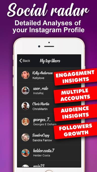Social Account Radar for Insta App screenshot #1