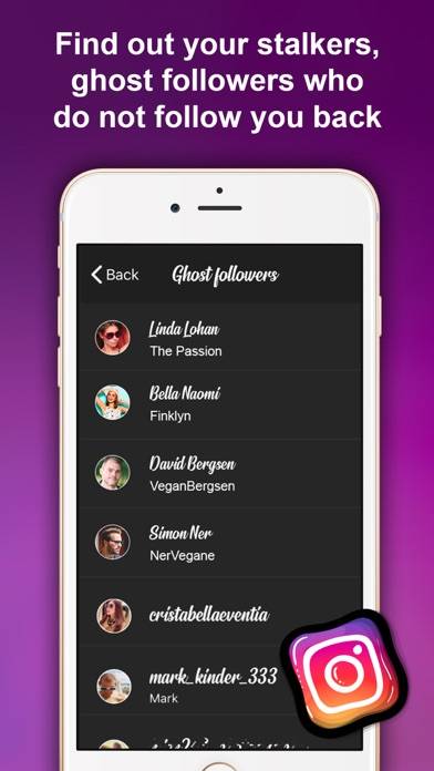 Social Account Radar for Insta App screenshot #2