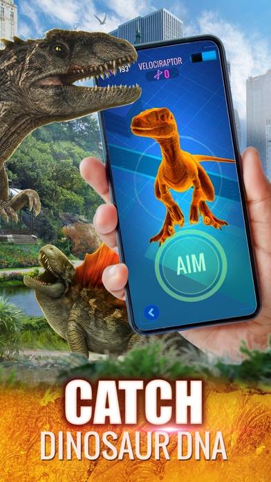 Jurassic World Alive App-Screenshot #1