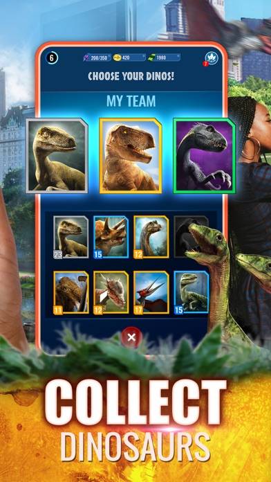 Jurassic World Alive Captura de pantalla de la aplicación #2