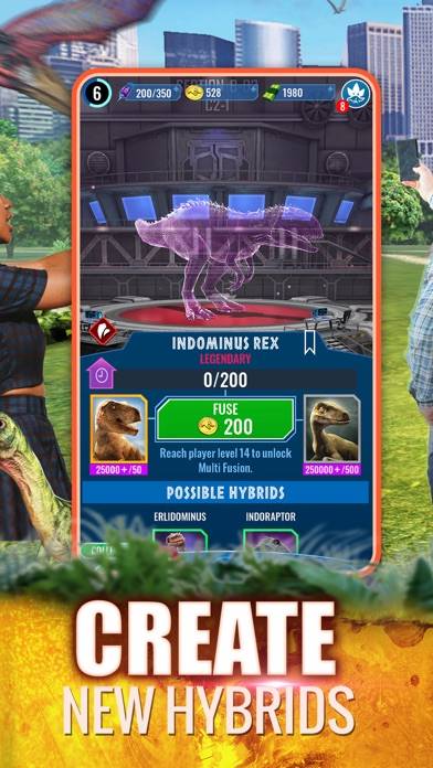 Jurassic World Alive Captura de pantalla de la aplicación #3