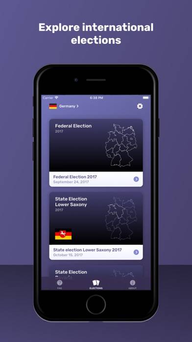 VoteSwiper App-Screenshot #3