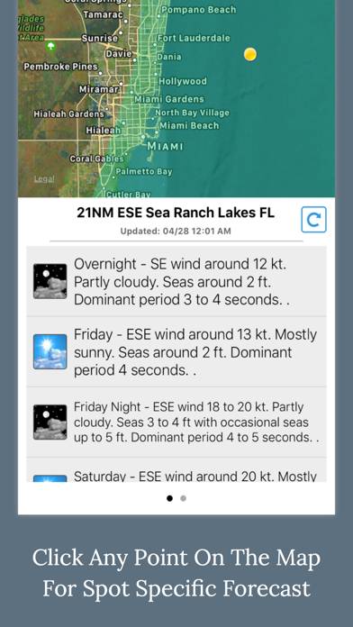 Florida Boating Weather App screenshot #2